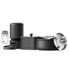 Polar Smart Wet Food Feeder & Granary Smart Camera Feeder & Dockstream 2 Smart Cordless Fountain