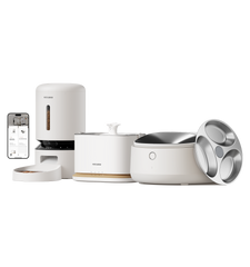 Polar Smart Wet Food Feeder & Granary Smart Camera Feeder & Dockstream 2 Smart Cordless Fountain