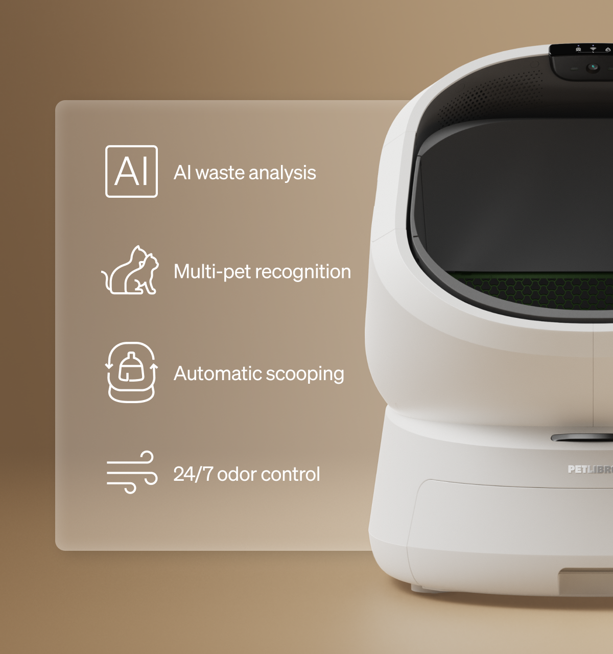 Luma Smart Litter Box with gift