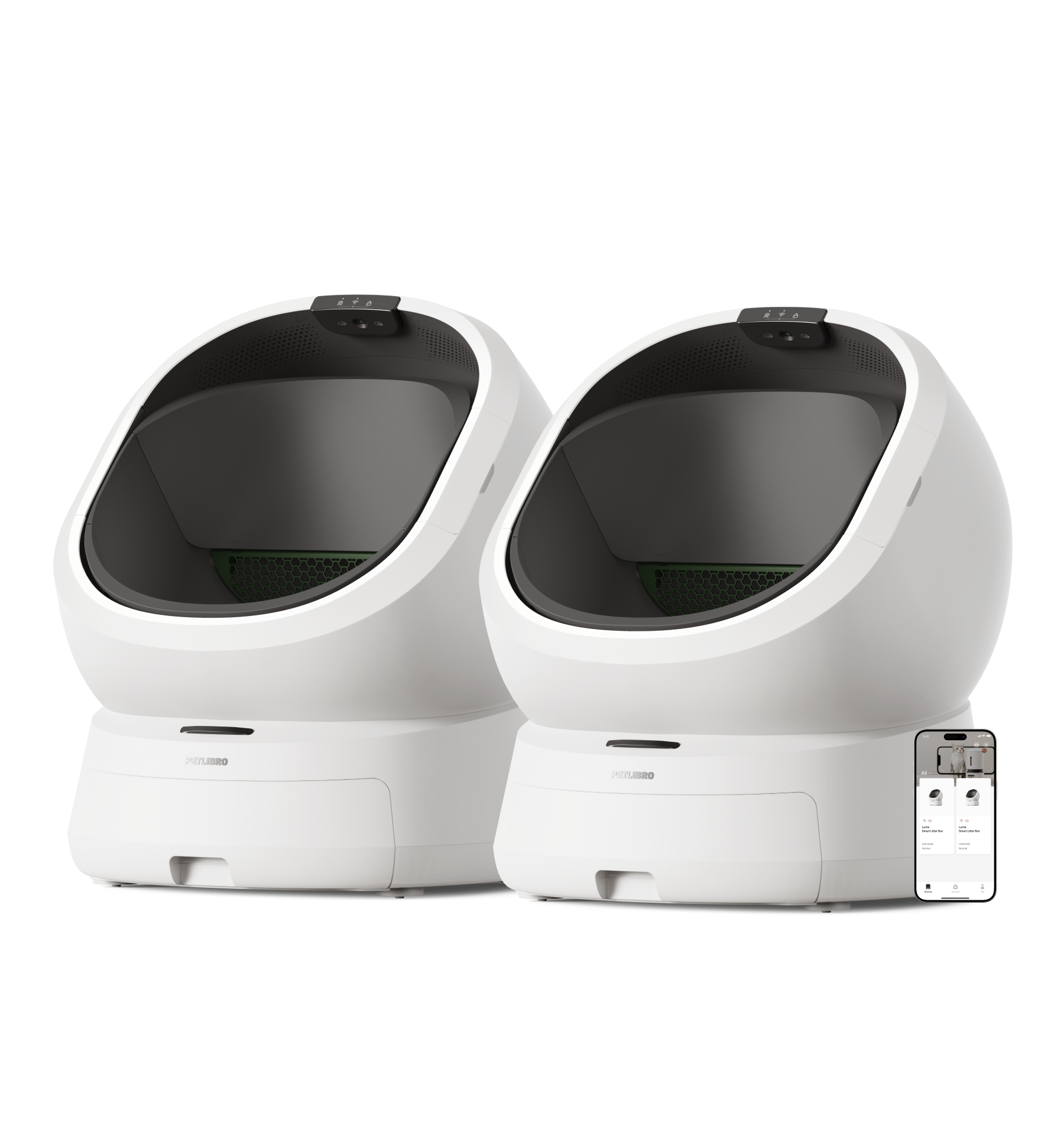 Luma Smart Litter Box with Fountain